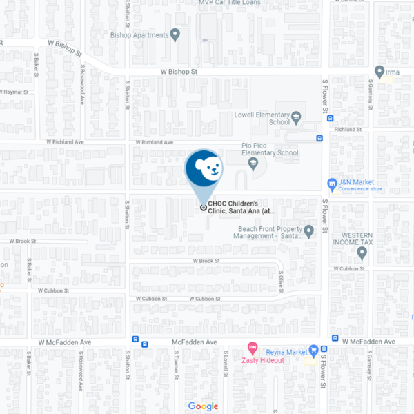 CHOC Clinic, Santa Ana (at the Boys & Girls Club) CHOC Community