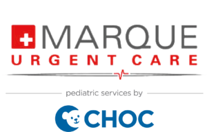 Marque Urgent Care and CHOC logo